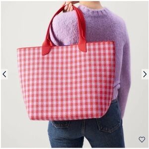 RETIRED NWT, Rothy's The Lightweight Tote-Poppy Gingham